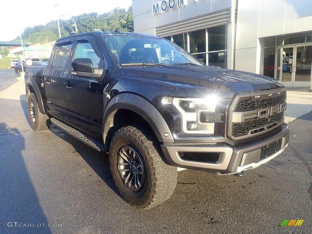 2020 F150 SVT Raptor SuperCrew 4x4 - Agate Black / Black photo #8