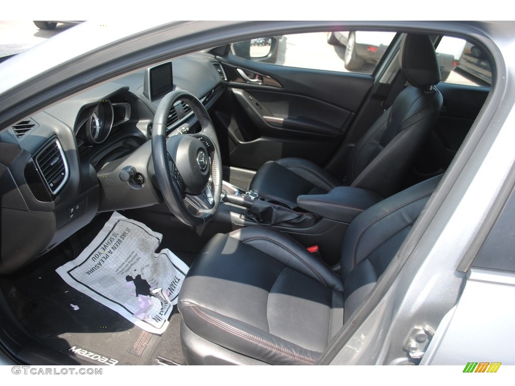 2014 MAZDA3 i Grand Touring 5 Door - Liquid Silver Metallic / Black photo #11