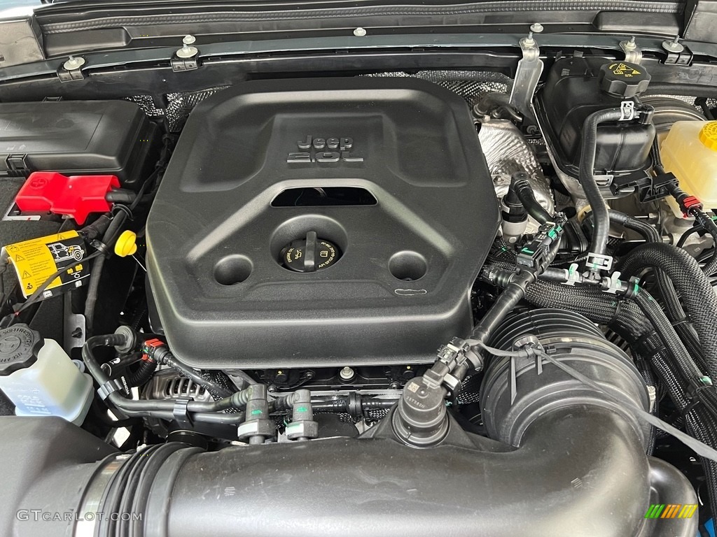2024 Jeep Wrangler Sport S 4x4 2.0 Liter Turbocharged DOHC 16-Valve VVT 4 Cylinder Engine Photo #146437719