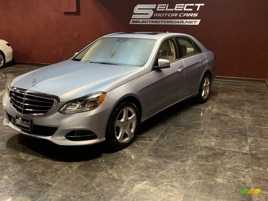 2016 E 350 4Matic Sedan - Diamond Silver Metallic / Silk Beige/Espresso Brown photo #6