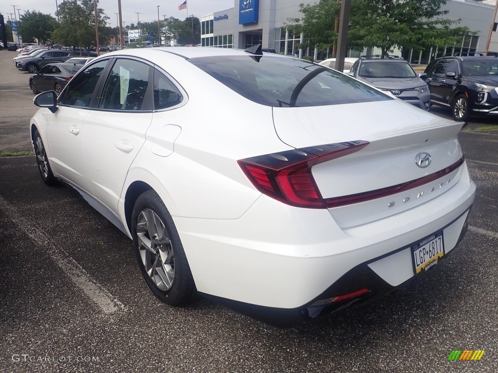 2020 Sonata SEL - Quartz White / Dark Gray photo #2