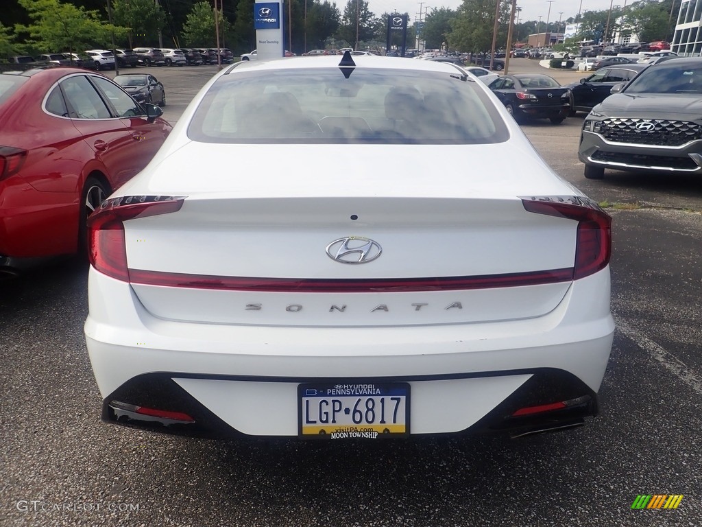 2020 Sonata SEL - Quartz White / Dark Gray photo #3