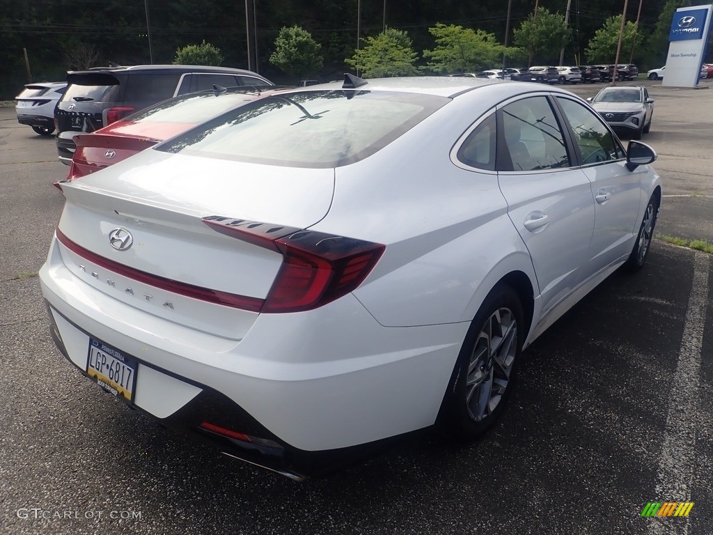 2020 Sonata SEL - Quartz White / Dark Gray photo #4