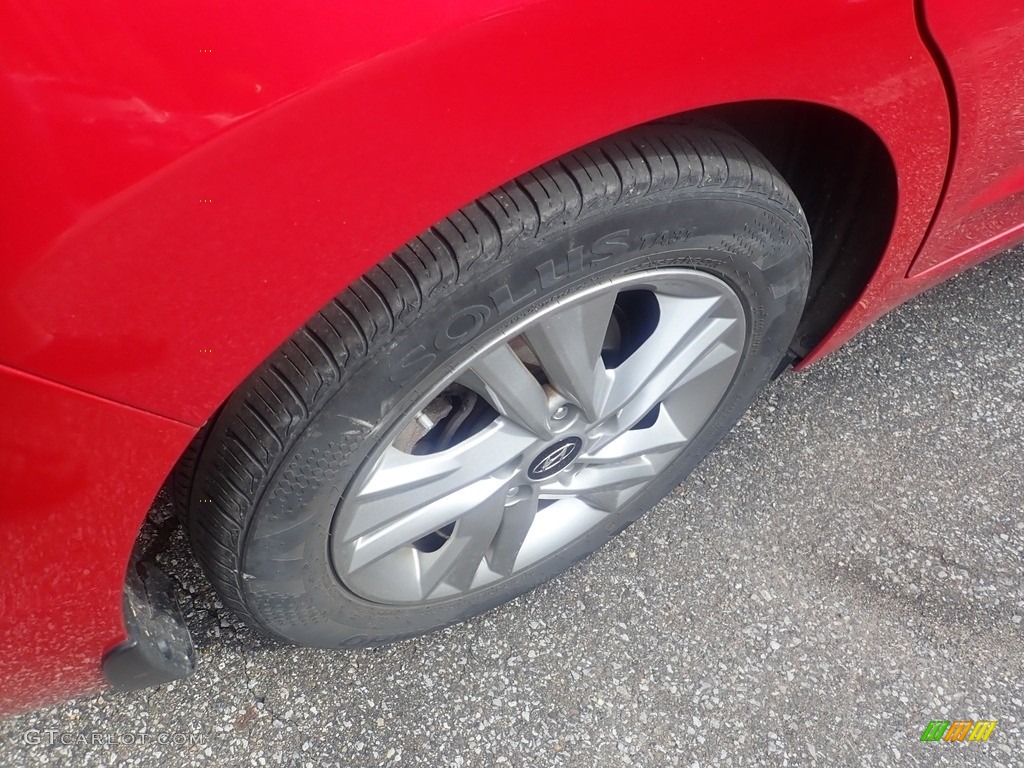 2020 Elantra Value Edition - Scarlet Red Pearl / Black photo #5