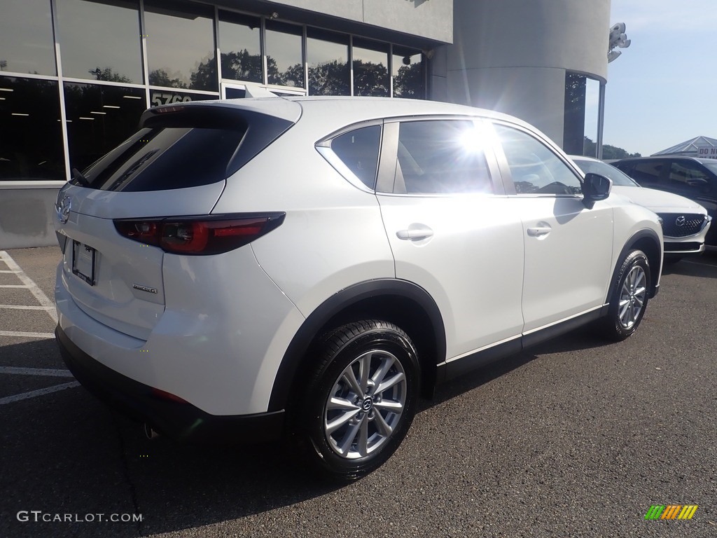 2023 CX-5 S Select AWD - Rhodium White Metallic / Black photo #2