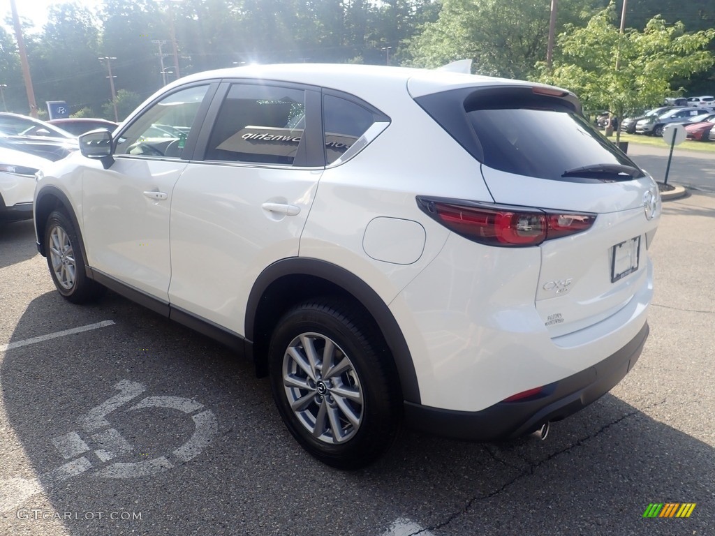 2023 CX-5 S Select AWD - Rhodium White Metallic / Black photo #5