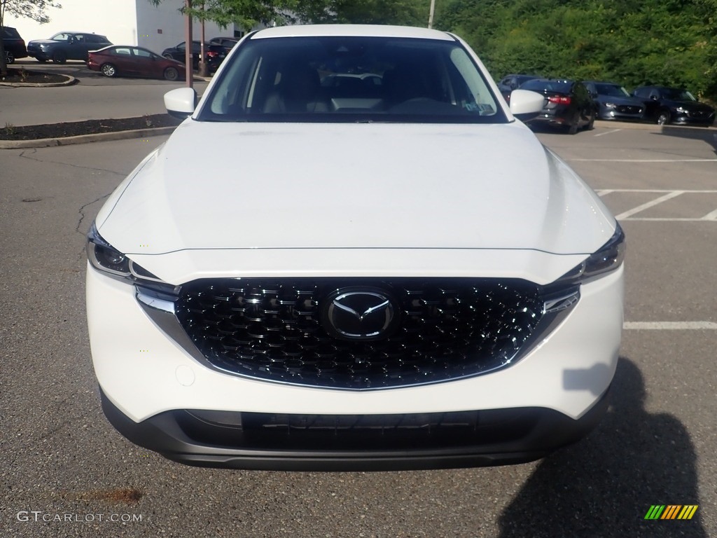 2023 CX-5 S Select AWD - Rhodium White Metallic / Black photo #8