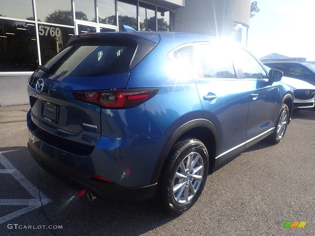 2023 CX-5 S AWD - Eternal Blue Mica / Black photo #2
