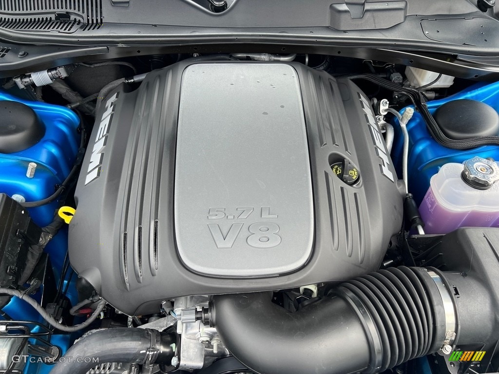 2023 Dodge Challenger R/T Plus 5.7 Liter HEMI OHV 16-Valve VVT V8 Engine Photo #146438597