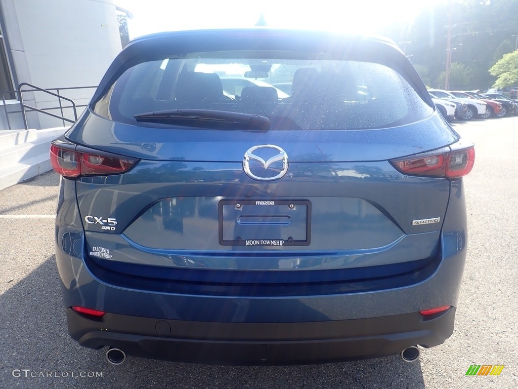 2023 CX-5 S AWD - Eternal Blue Mica / Black photo #3