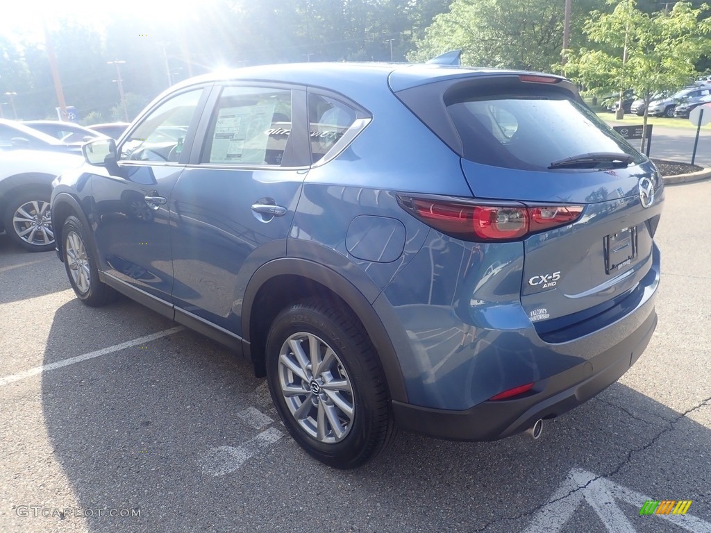 2023 CX-5 S AWD - Eternal Blue Mica / Black photo #5