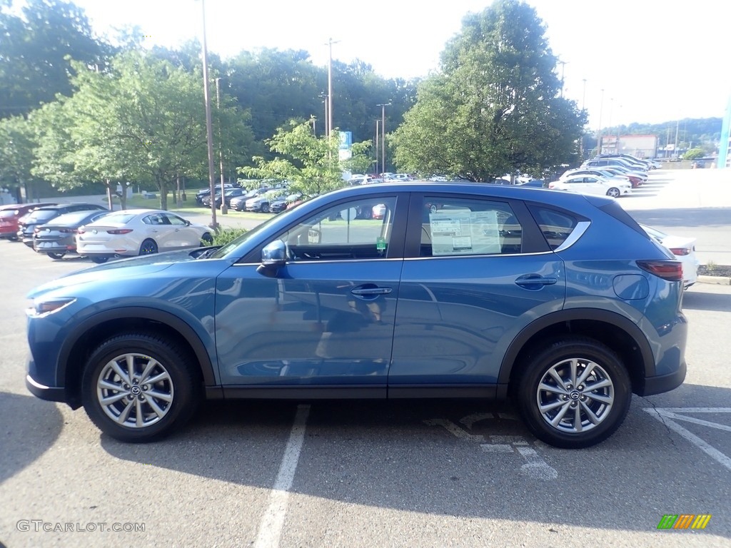 2023 CX-5 S AWD - Eternal Blue Mica / Black photo #6