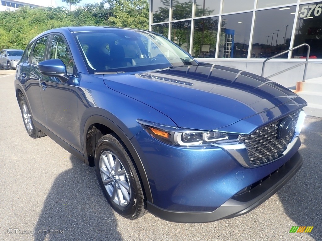 2023 CX-5 S AWD - Eternal Blue Mica / Black photo #9