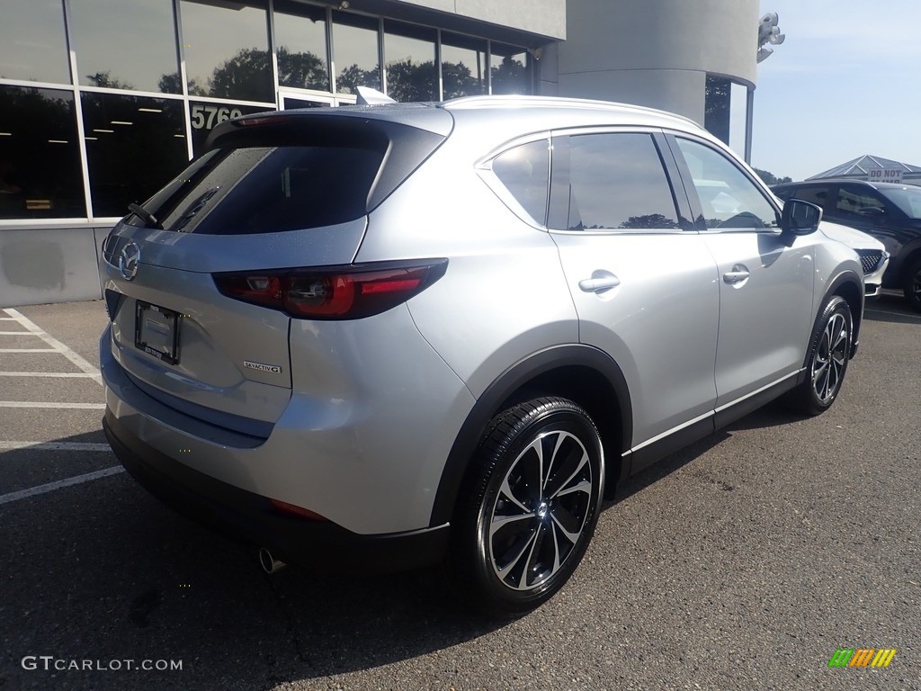 2023 CX-5 S Premium Plus AWD - Sonic Silver Metallic / Black photo #2