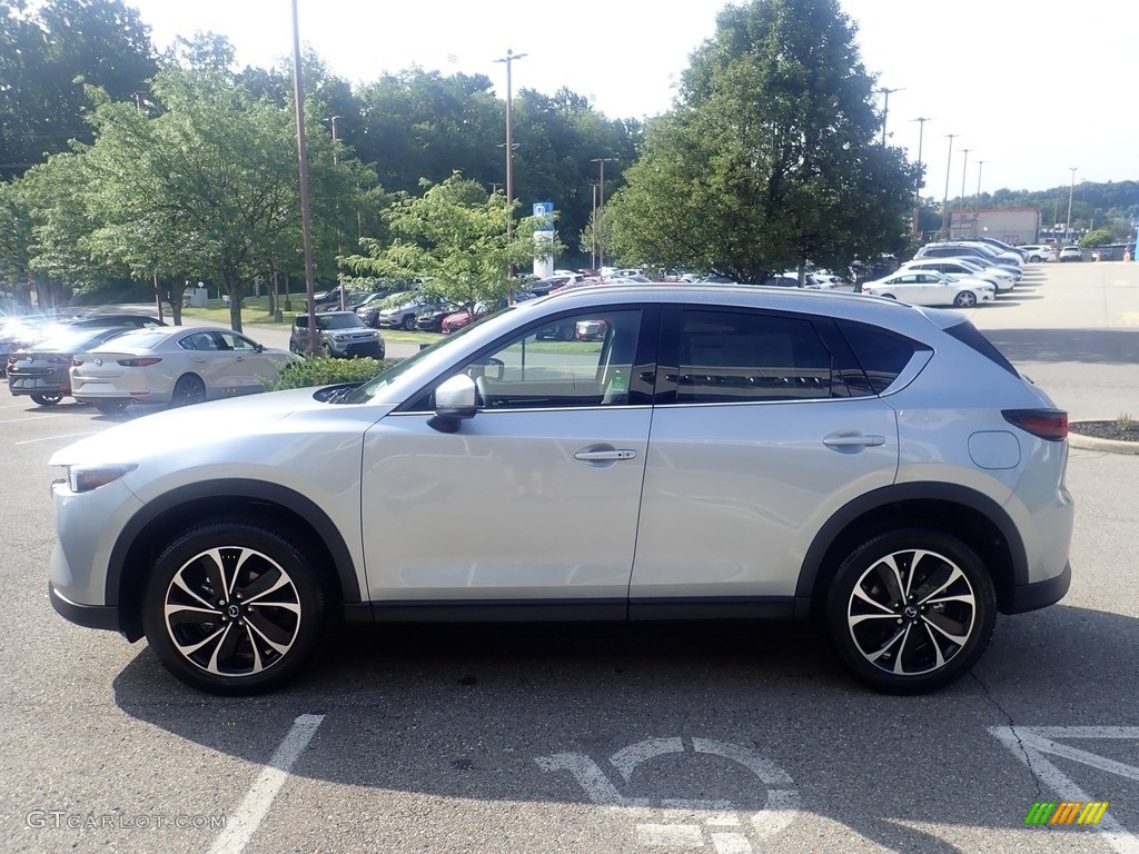 2023 CX-5 S Premium Plus AWD - Sonic Silver Metallic / Black photo #6