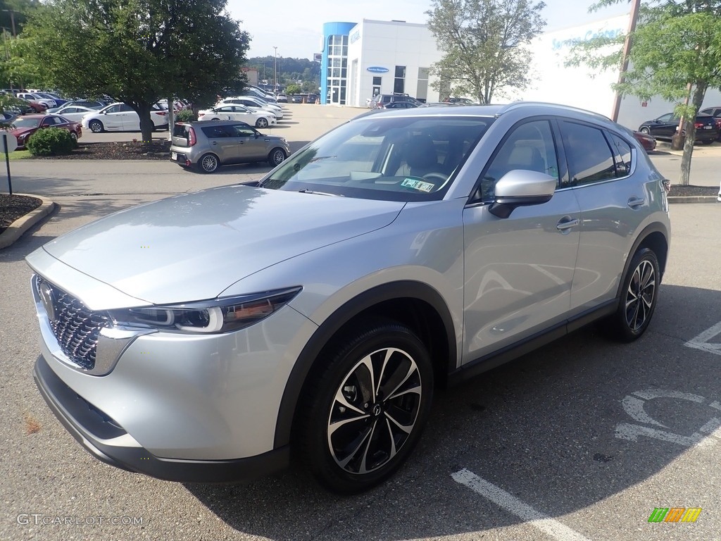 2023 CX-5 S Premium Plus AWD - Sonic Silver Metallic / Black photo #7