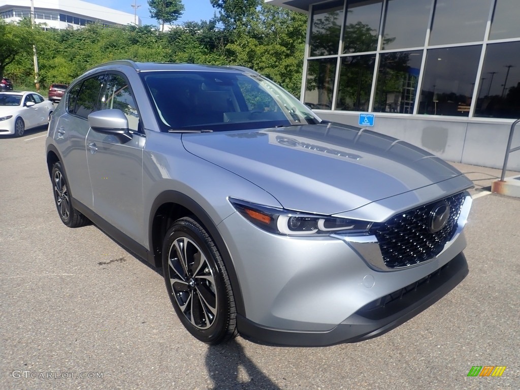Sonic Silver Metallic 2023 Mazda CX-5 S Premium Plus AWD Exterior Photo #146438882
