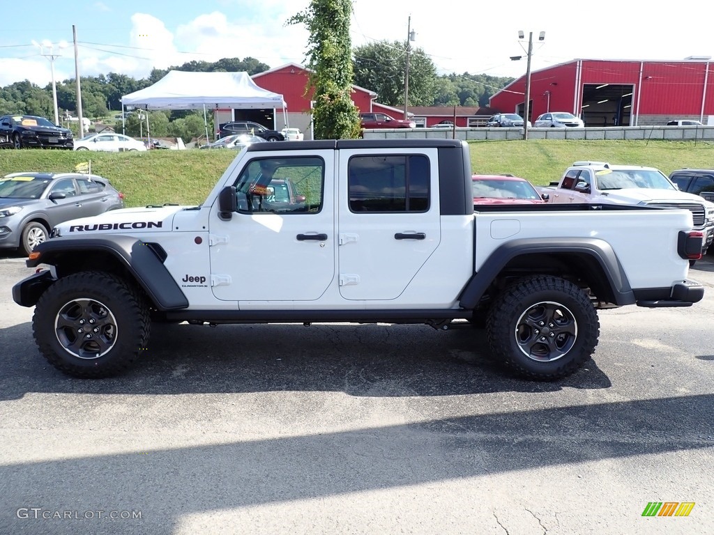 2023 Gladiator Rubicon 4x4 - Bright White / Black photo #2