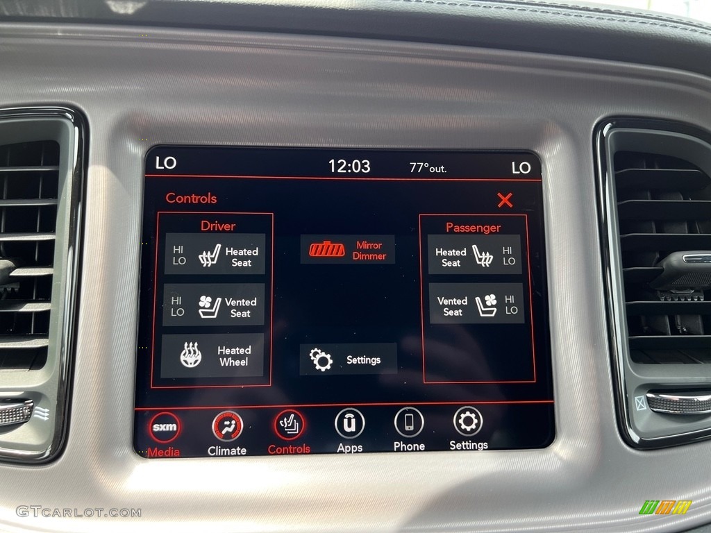 2023 Dodge Challenger R/T Plus Controls Photo #146438966