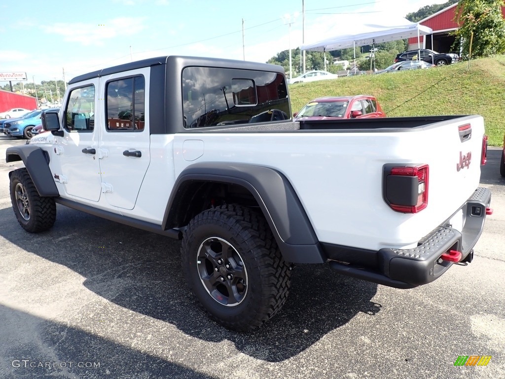 2023 Gladiator Rubicon 4x4 - Bright White / Black photo #3