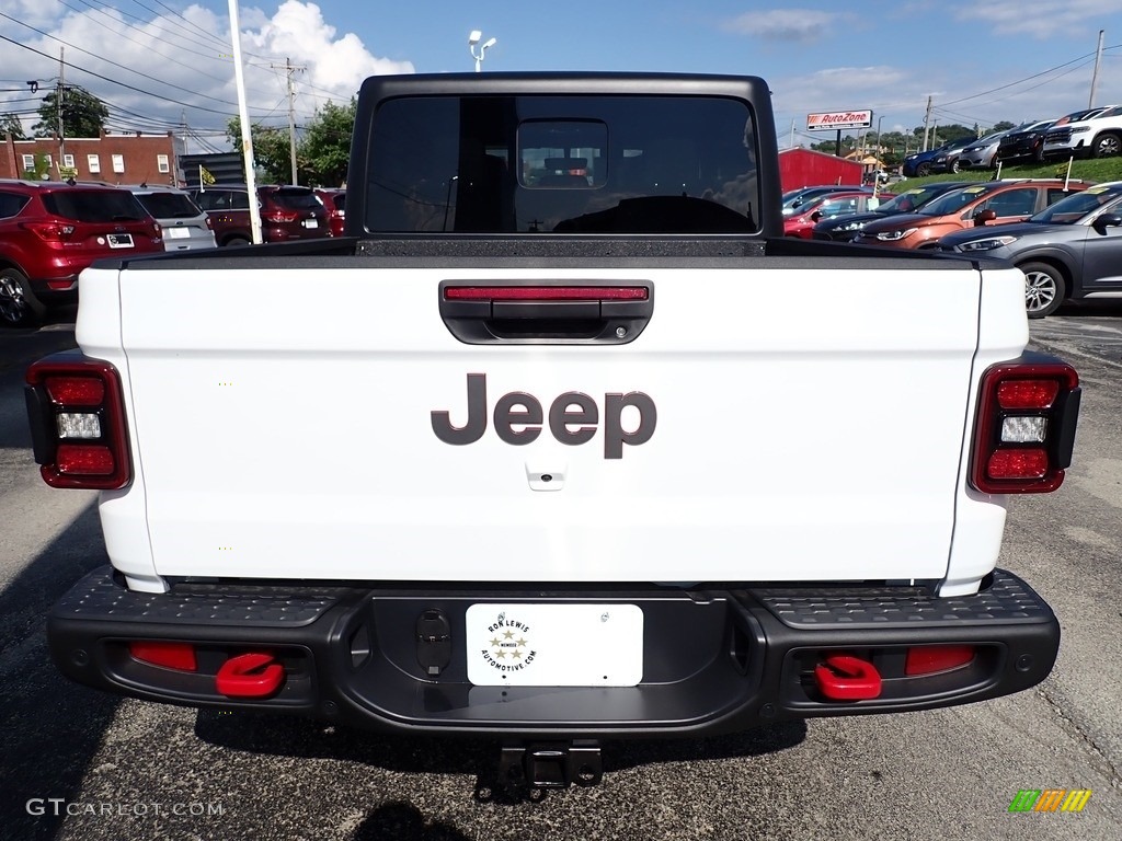 2023 Gladiator Rubicon 4x4 - Bright White / Black photo #4