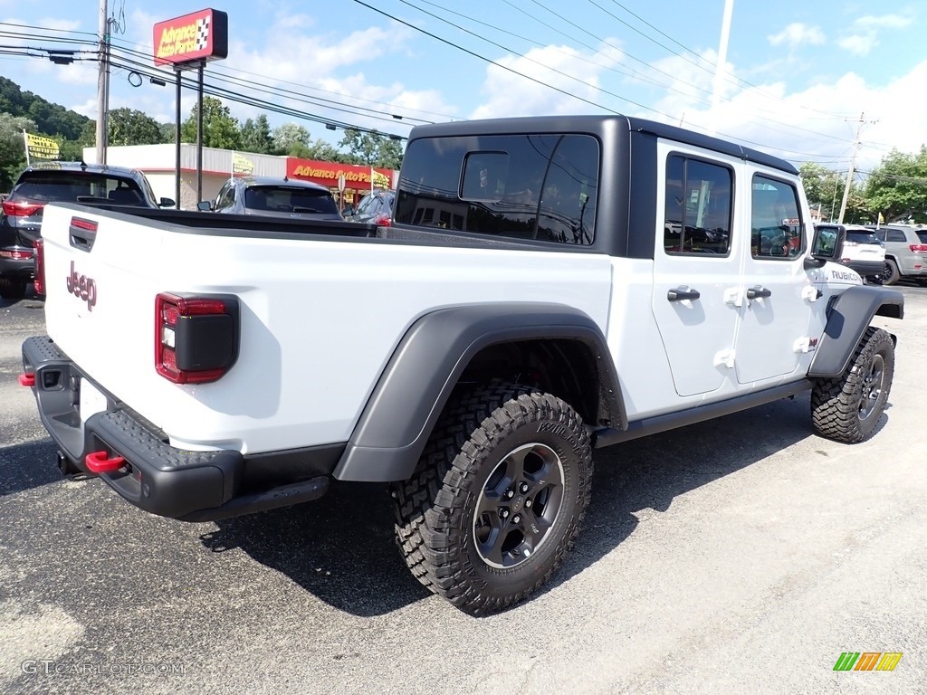2023 Gladiator Rubicon 4x4 - Bright White / Black photo #6