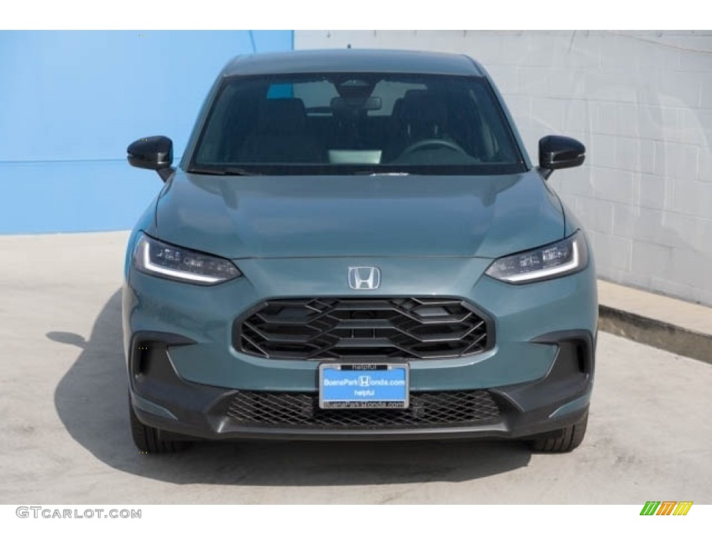 2024 Nordic Forest Pearl Honda HRV Sport 146436879 Photo 3 Car Color Galleries