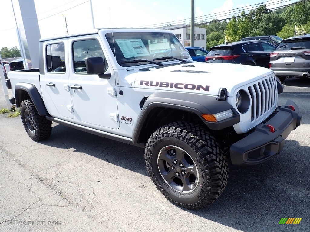 2023 Gladiator Rubicon 4x4 - Bright White / Black photo #8