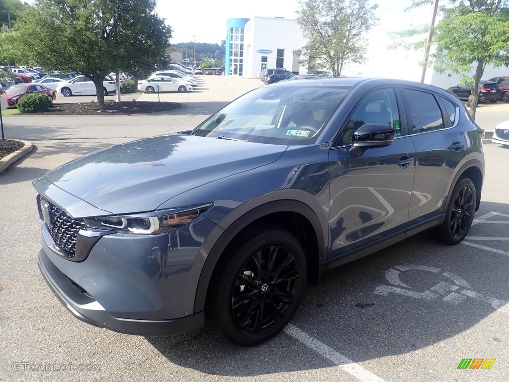 2023 CX-5 S Carbon Edition AWD - Polymetal Gray / Black photo #7