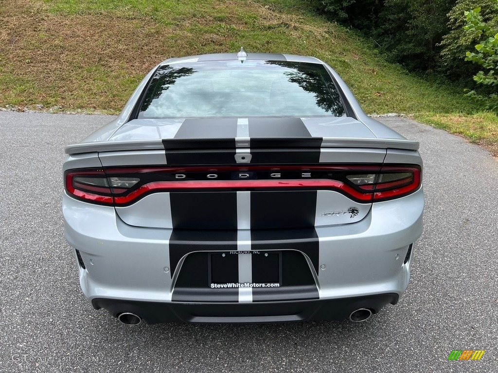 2022 Charger SRT Hellcat Widebody - Triple Nickel / Black photo #7