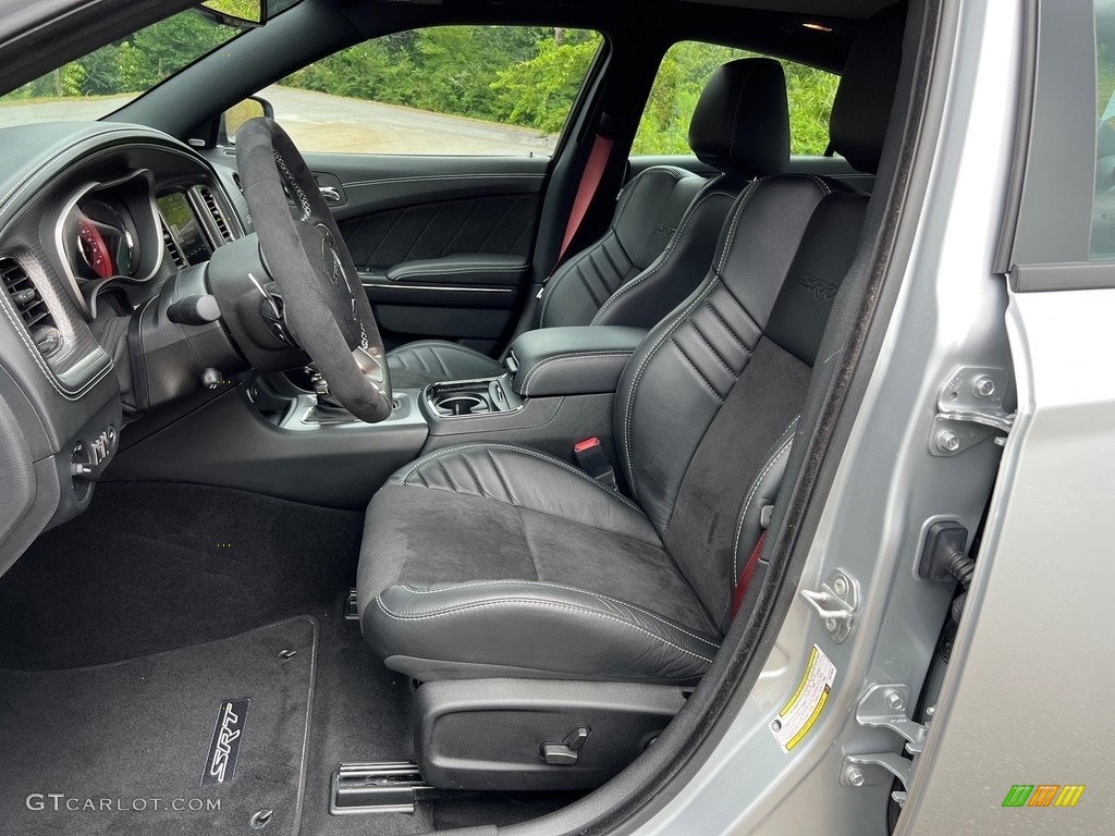 Black Interior 2022 Dodge Charger SRT Hellcat Widebody Photo #146439542