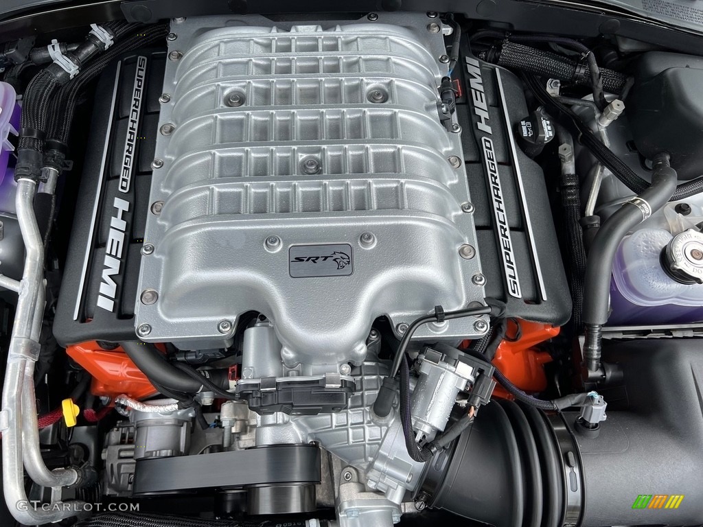 2022 Dodge Charger SRT Hellcat Widebody Engine Photos