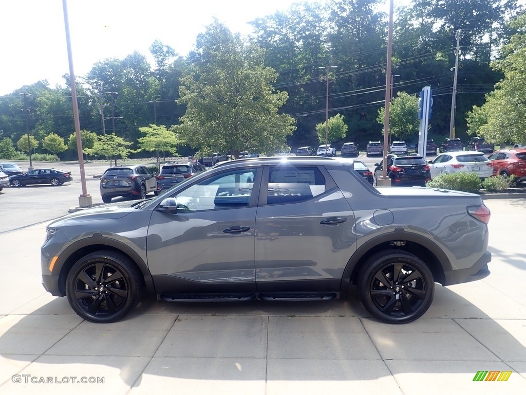 Hampton Gray 2024 Hyundai Santa Cruz Night Edition AWD Exterior Photo #146439578