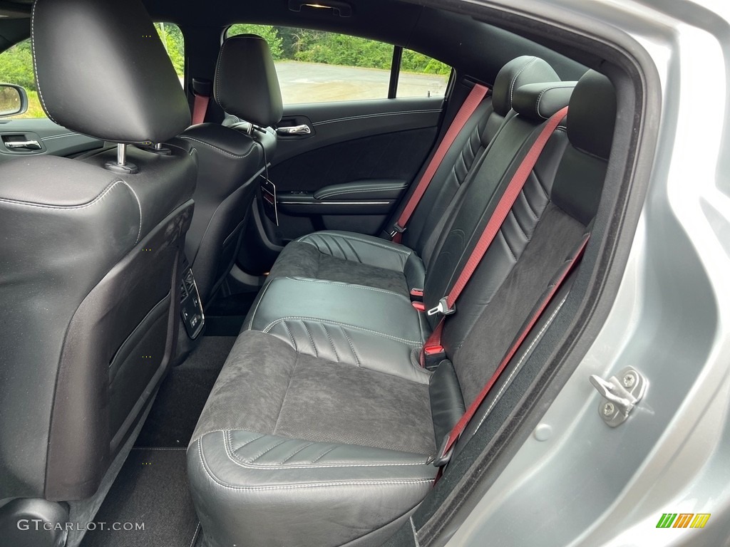 Black Interior 2022 Dodge Charger SRT Hellcat Widebody Photo #146439659