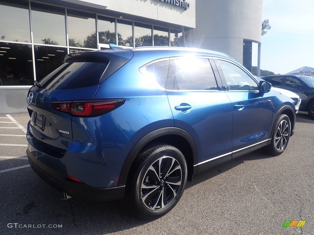 2023 CX-5 S Premium Plus AWD - Eternal Blue Mica / Black photo #2