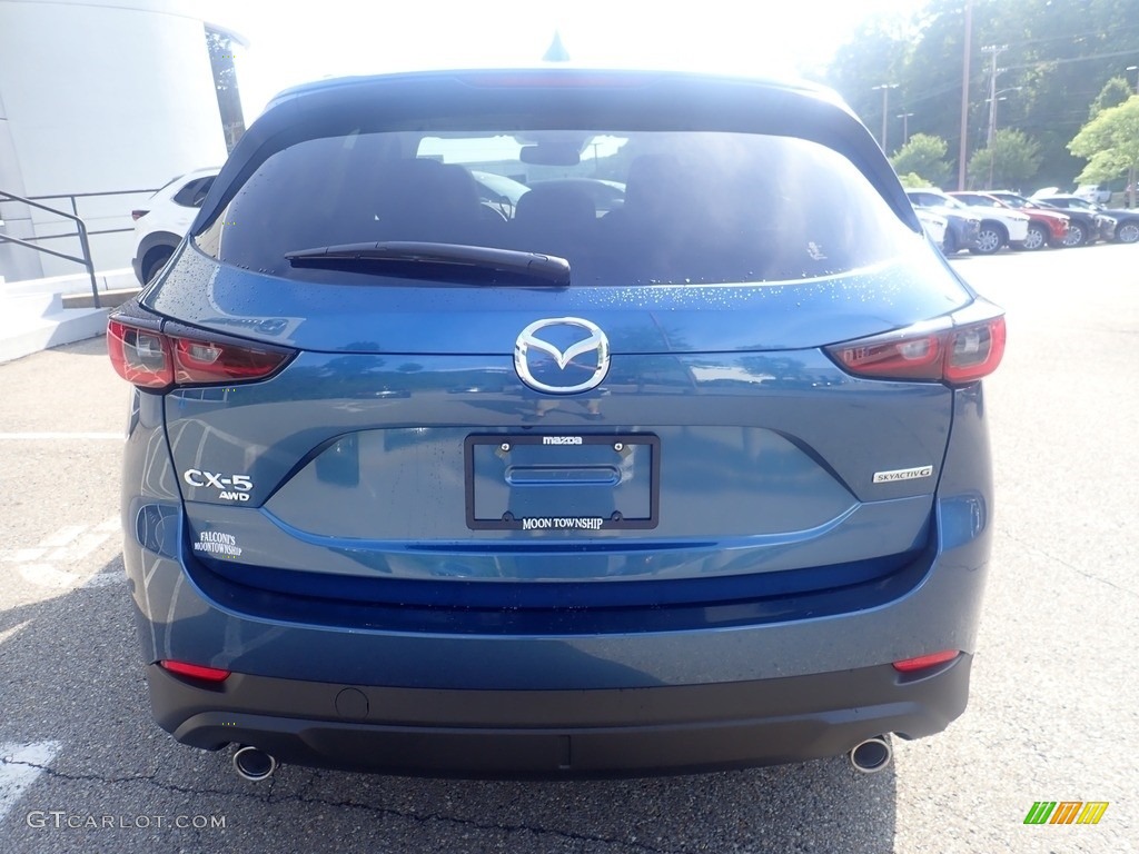 2023 CX-5 S Premium Plus AWD - Eternal Blue Mica / Black photo #3
