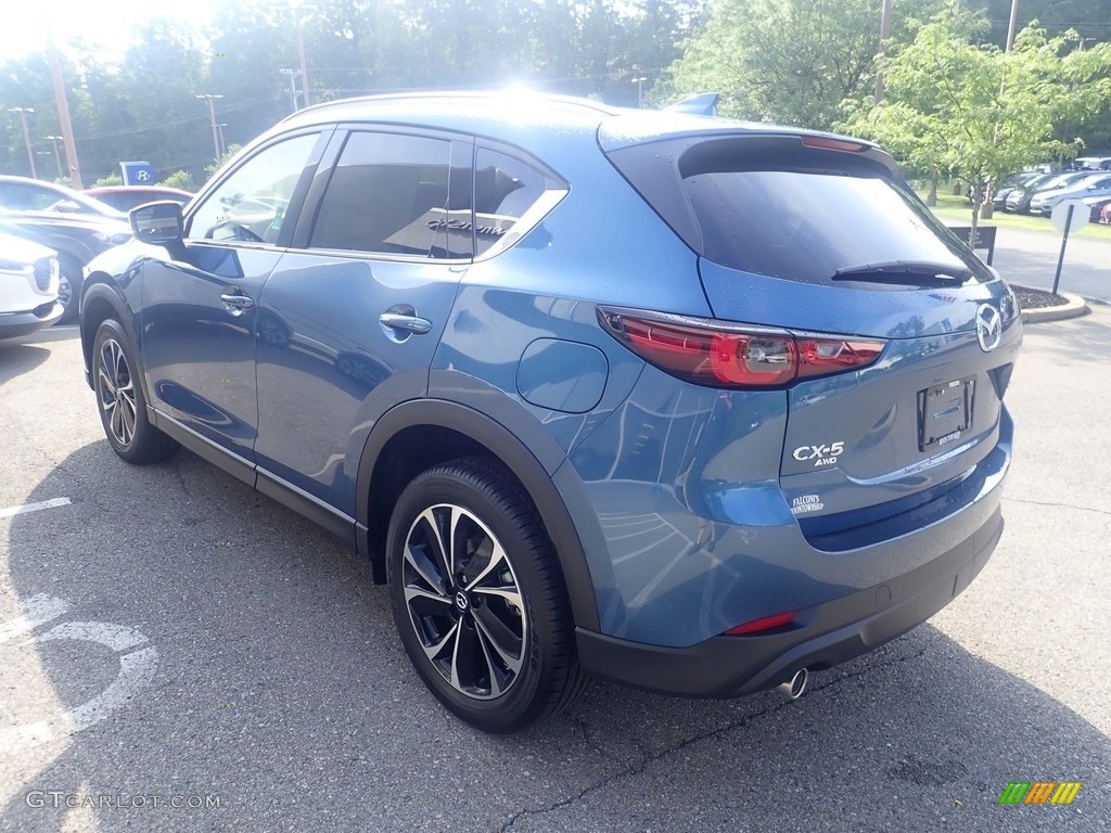 2023 CX-5 S Premium Plus AWD - Eternal Blue Mica / Black photo #5