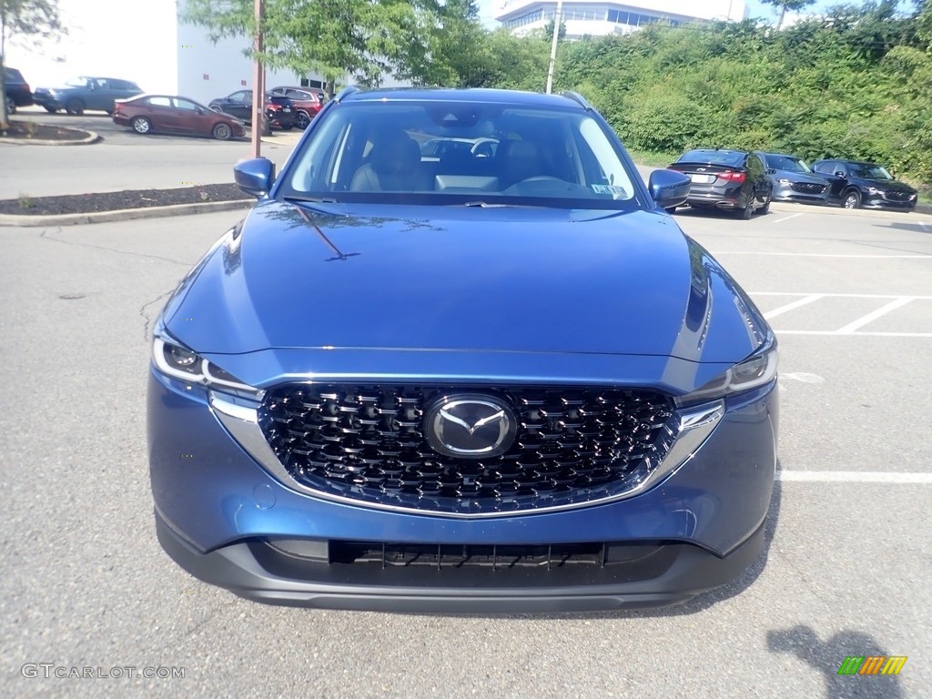 2023 CX-5 S Premium Plus AWD - Eternal Blue Mica / Black photo #8