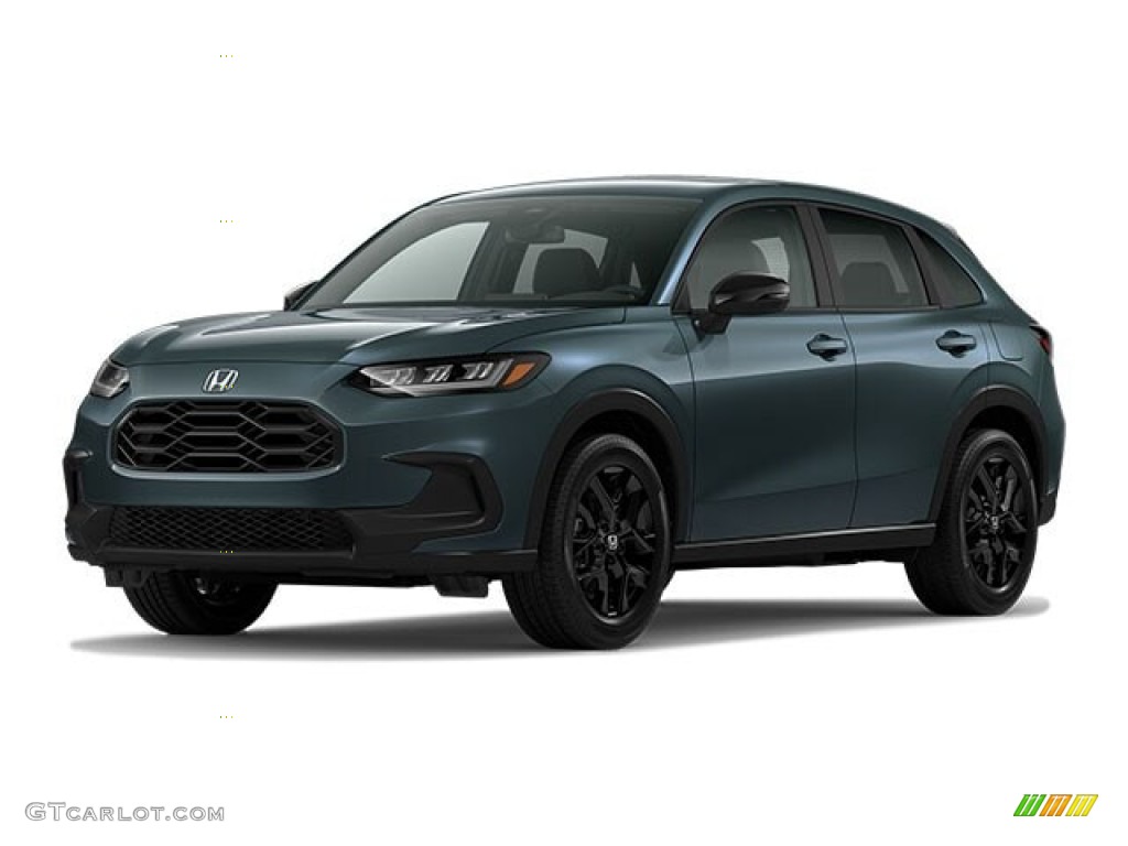2024 HR-V Sport - Nordic Forest Pearl / Black photo #39