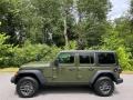 Sarge Green 2024 Jeep Wrangler 4-Door Sport S 4x4
