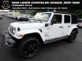 Bright White - Wrangler 4-Door Sahara 4xe Hybrid Photo No. 1