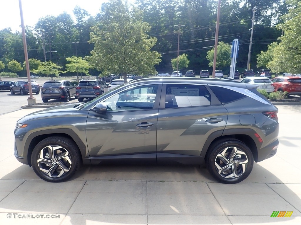 2024 Tucson SEL Plug-In Hybrid AWD - Amazon Gray / Gray photo #6