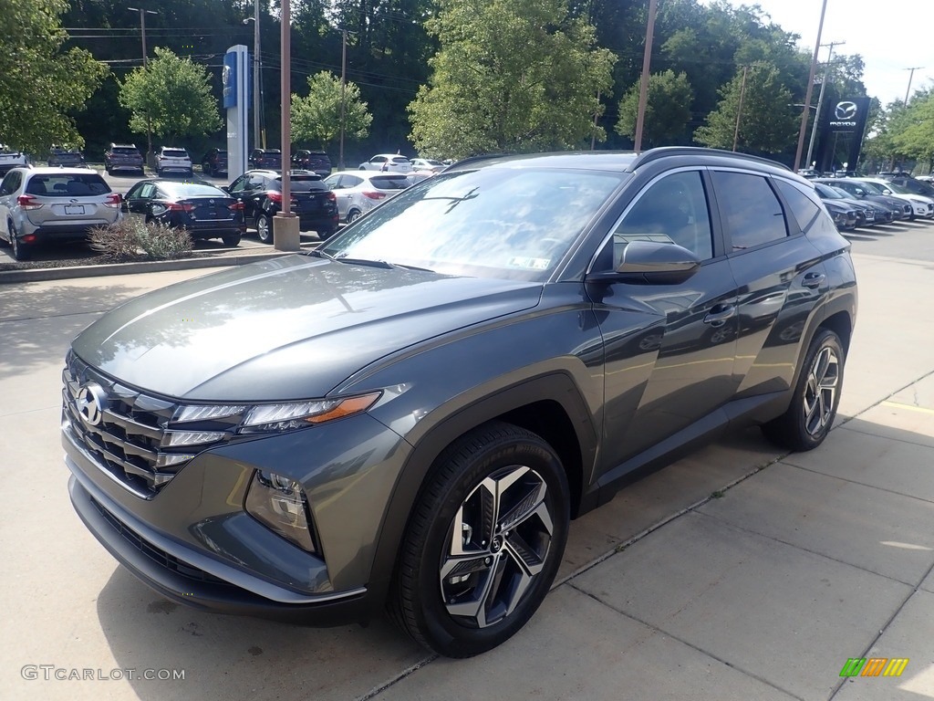 2024 Tucson SEL Plug-In Hybrid AWD - Amazon Gray / Gray photo #7