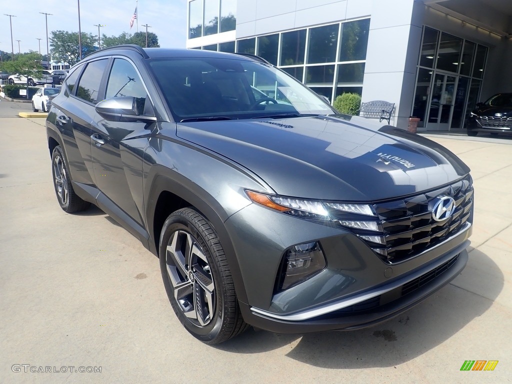 2024 Tucson SEL Plug-In Hybrid AWD - Amazon Gray / Gray photo #9