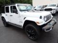 Bright White - Wrangler 4-Door Sahara 4xe Hybrid Photo No. 8