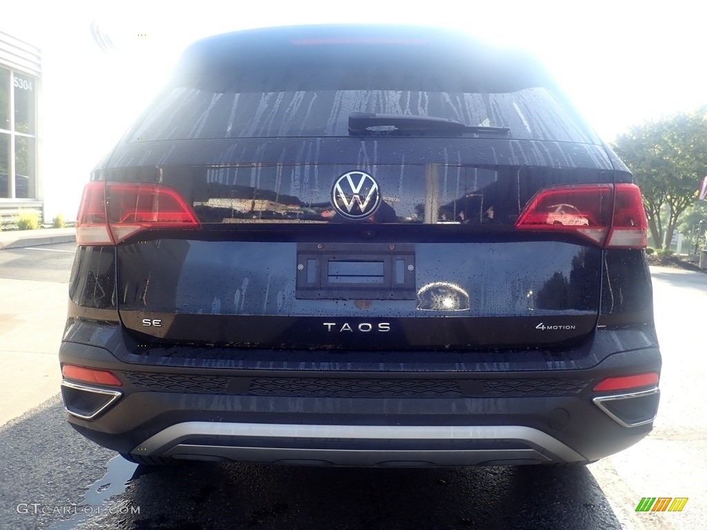 2022 Taos SE 4Motion - Deep Black Pearl / Black photo #3