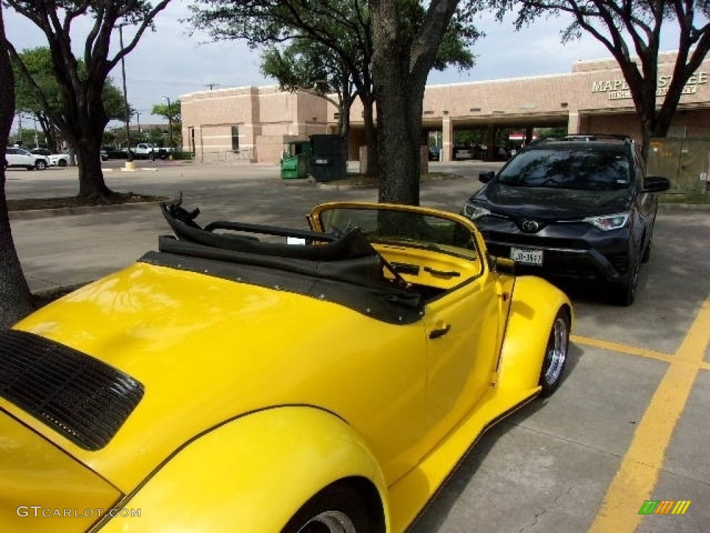 1976 Beetle Convertible - Yellow / Black photo #10