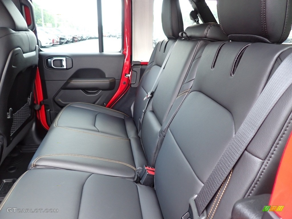 2024 Jeep Wrangler 4-Door Sahara 4xe Hybrid Rear Seat Photo #146441186