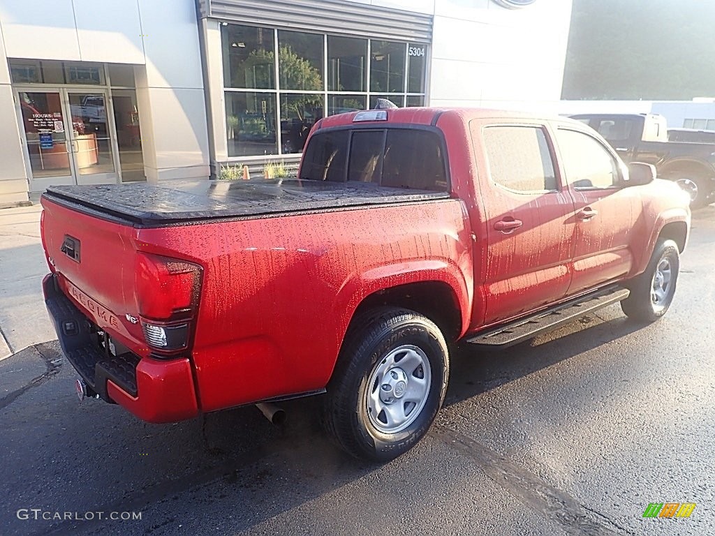 2021 Tacoma SR Double Cab 4x4 - Barcelona Red Metallic / Cement photo #2