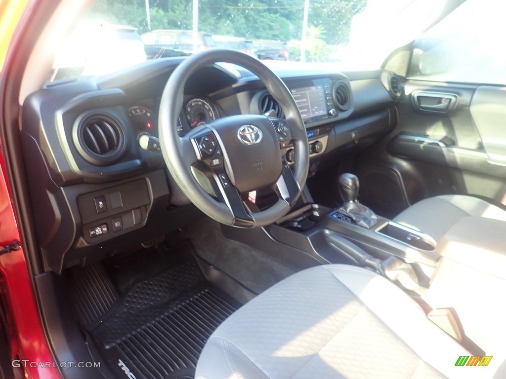 2021 Tacoma SR Double Cab 4x4 - Barcelona Red Metallic / Cement photo #20